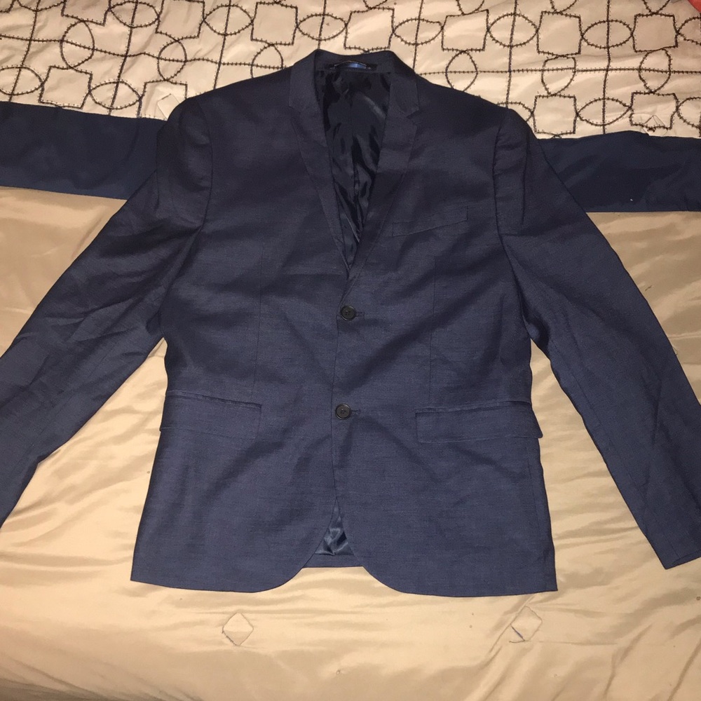 Mens Navy Blue Blazer